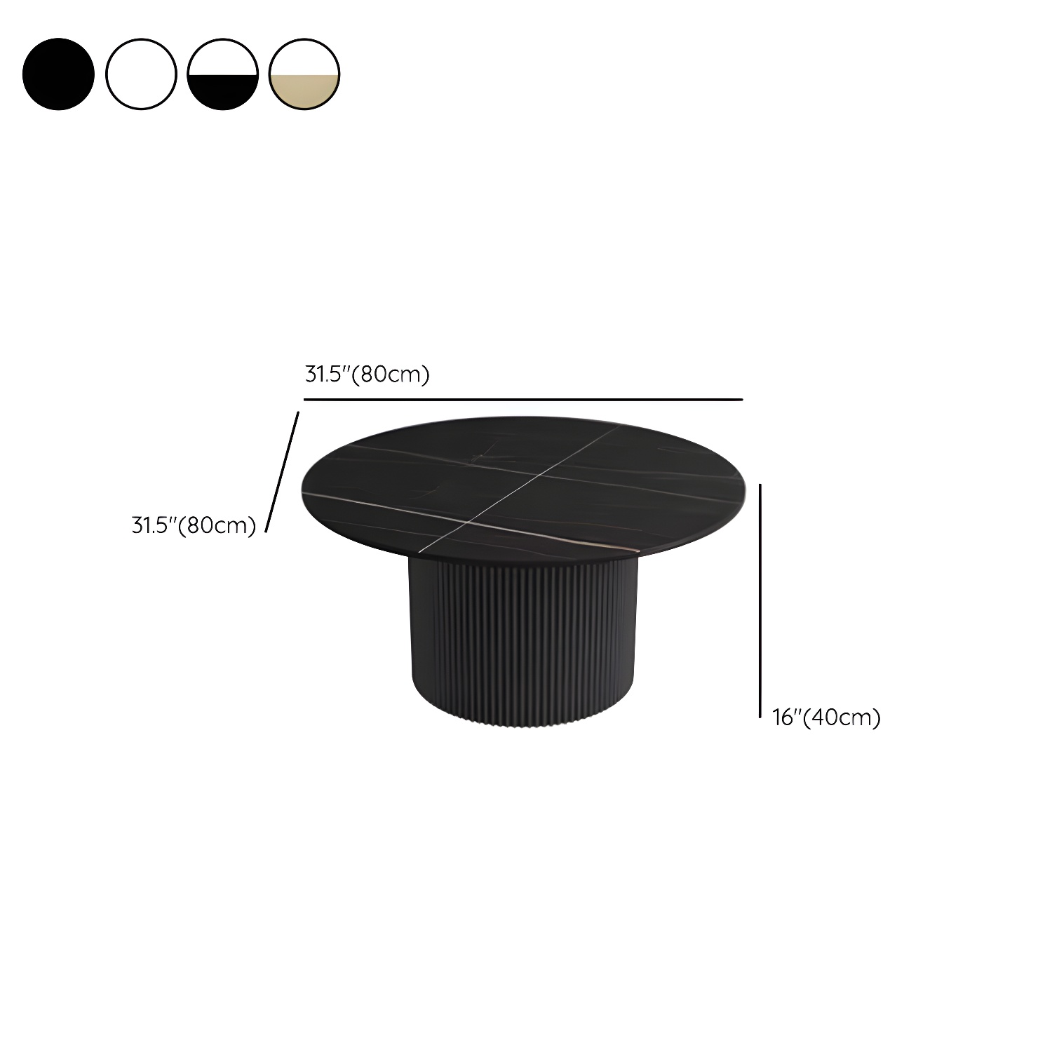 Stone Top Coffee Table | Ormau - image 15