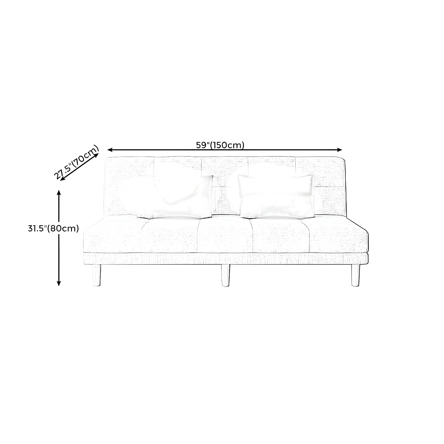 Modern Sleeper Settee | Ormau - image 13