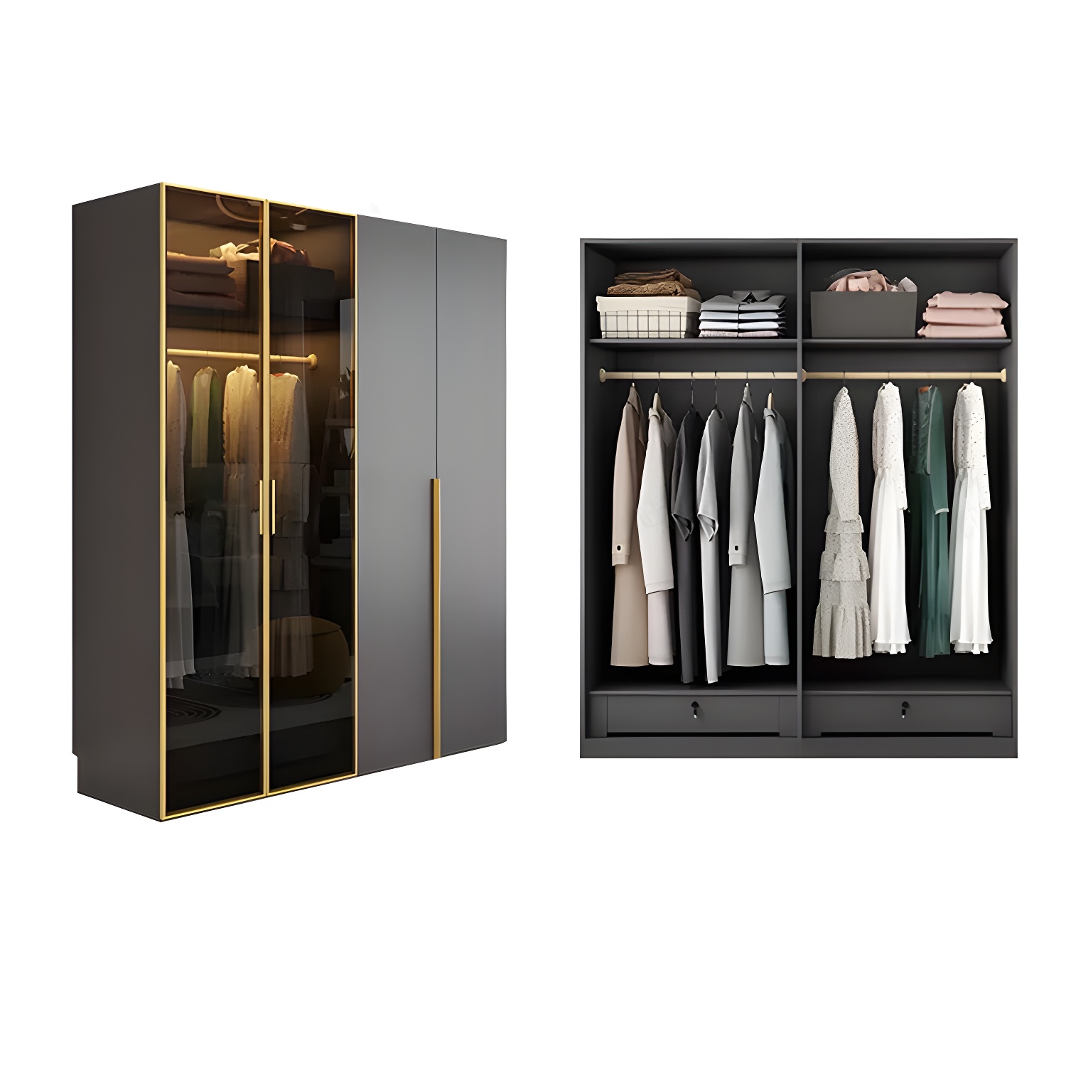 Modern Wardrobe Armoire | Ormau - image 30