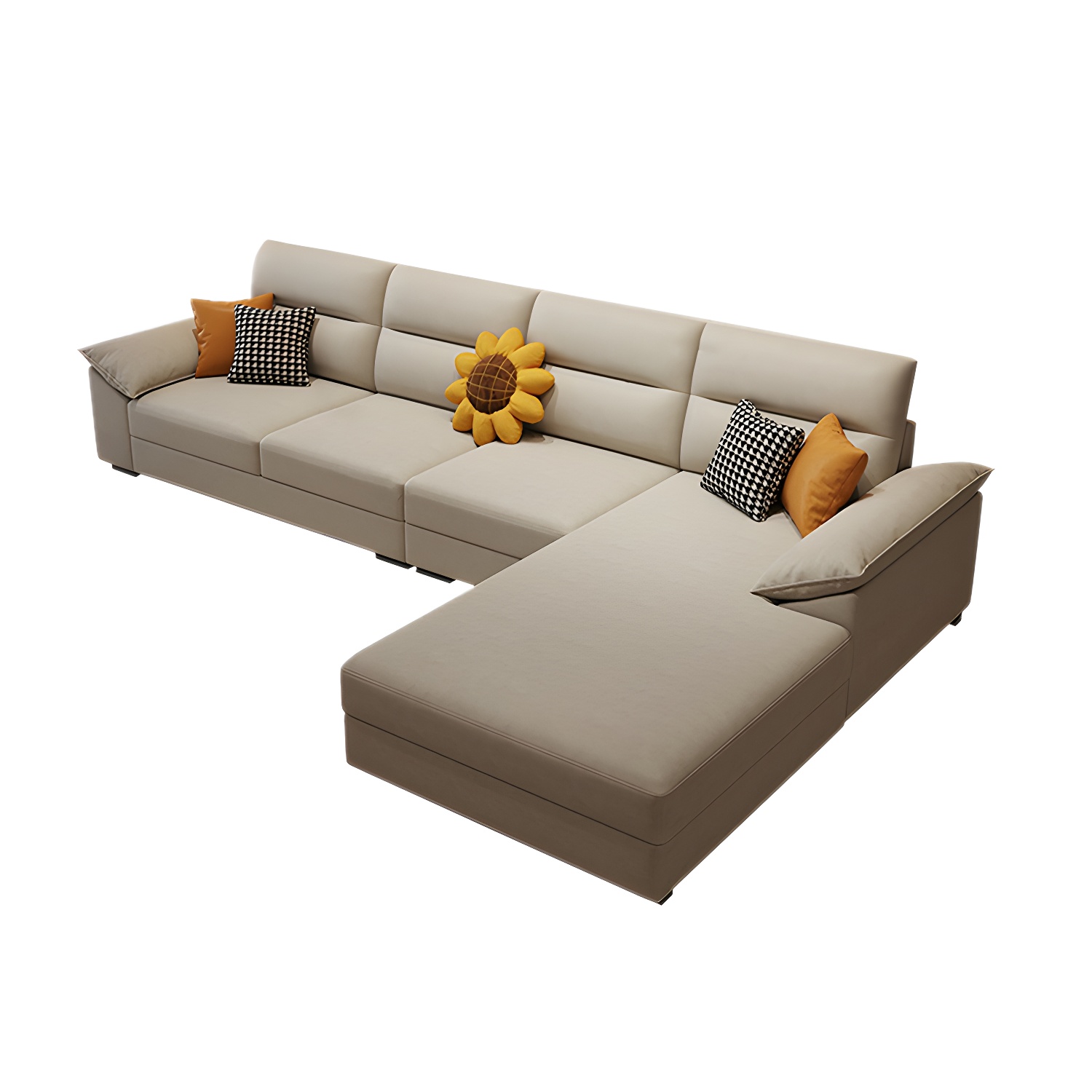 Scandinavian Wood Sofa Chaise | Ormau - image 10