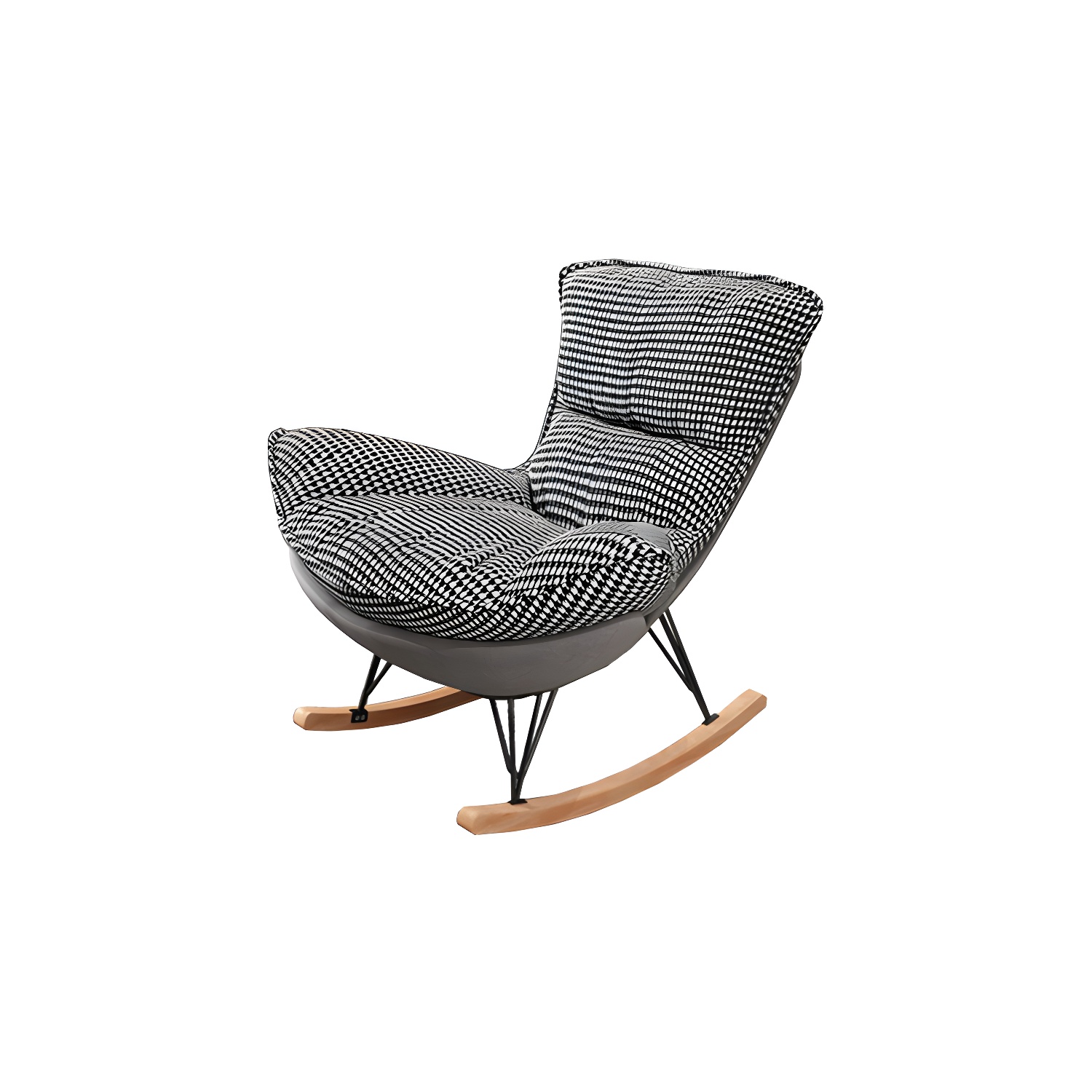 Glider Rocking Chair & Ottoman Set | Ormau - image 16