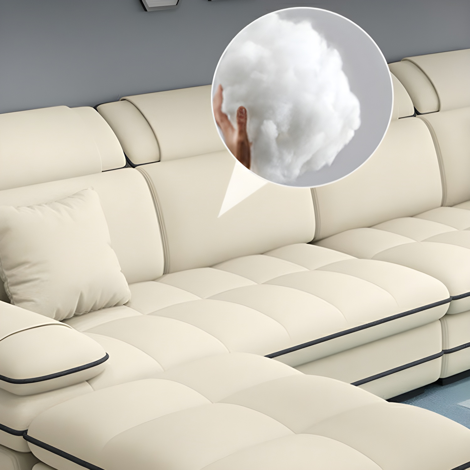 Curved Sectional Sofa | Ormau - image 11