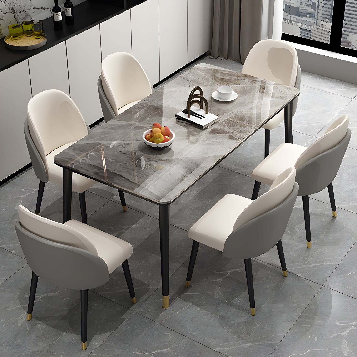 Glam Iron Dining Set | Ormau - image 12