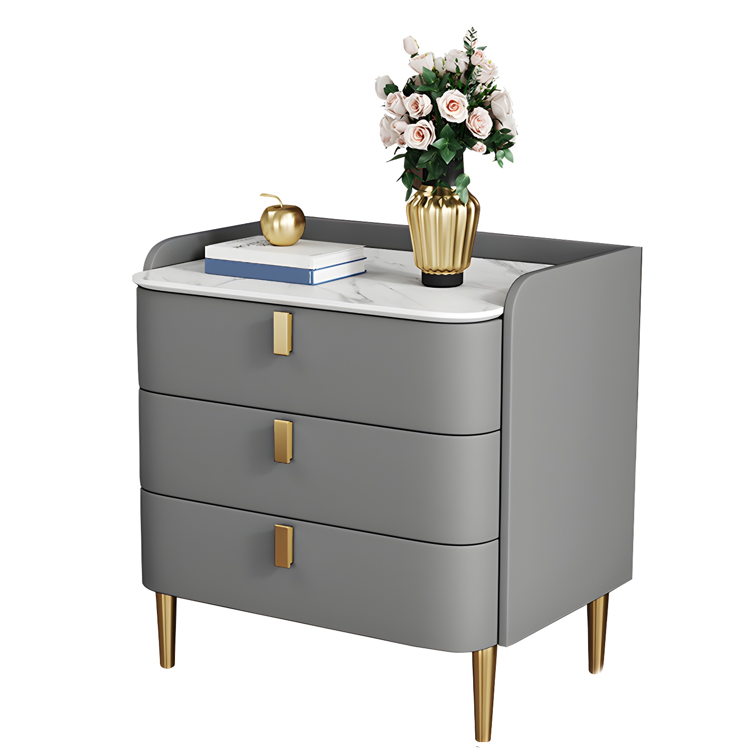Drawer Storage Nightstand | Ormau - image 12