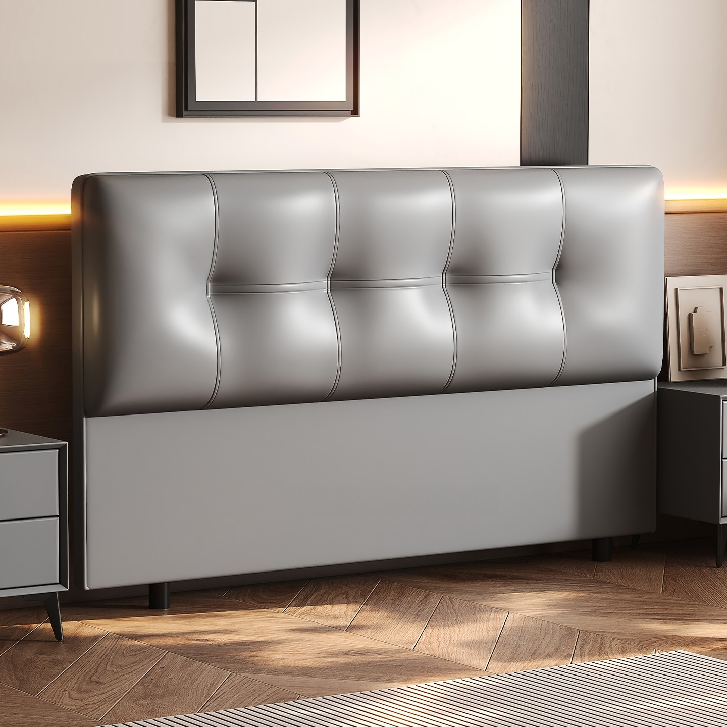 Tufted Panel Headboard | Ormau - image 5