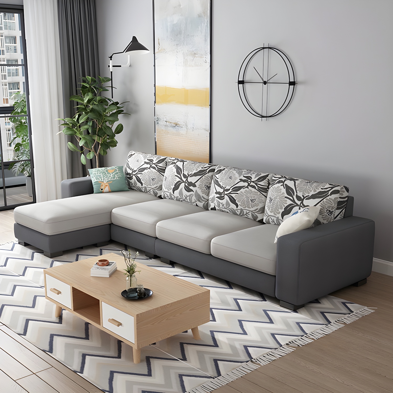 Modernist Sectional Sofa | Ormau - image 21