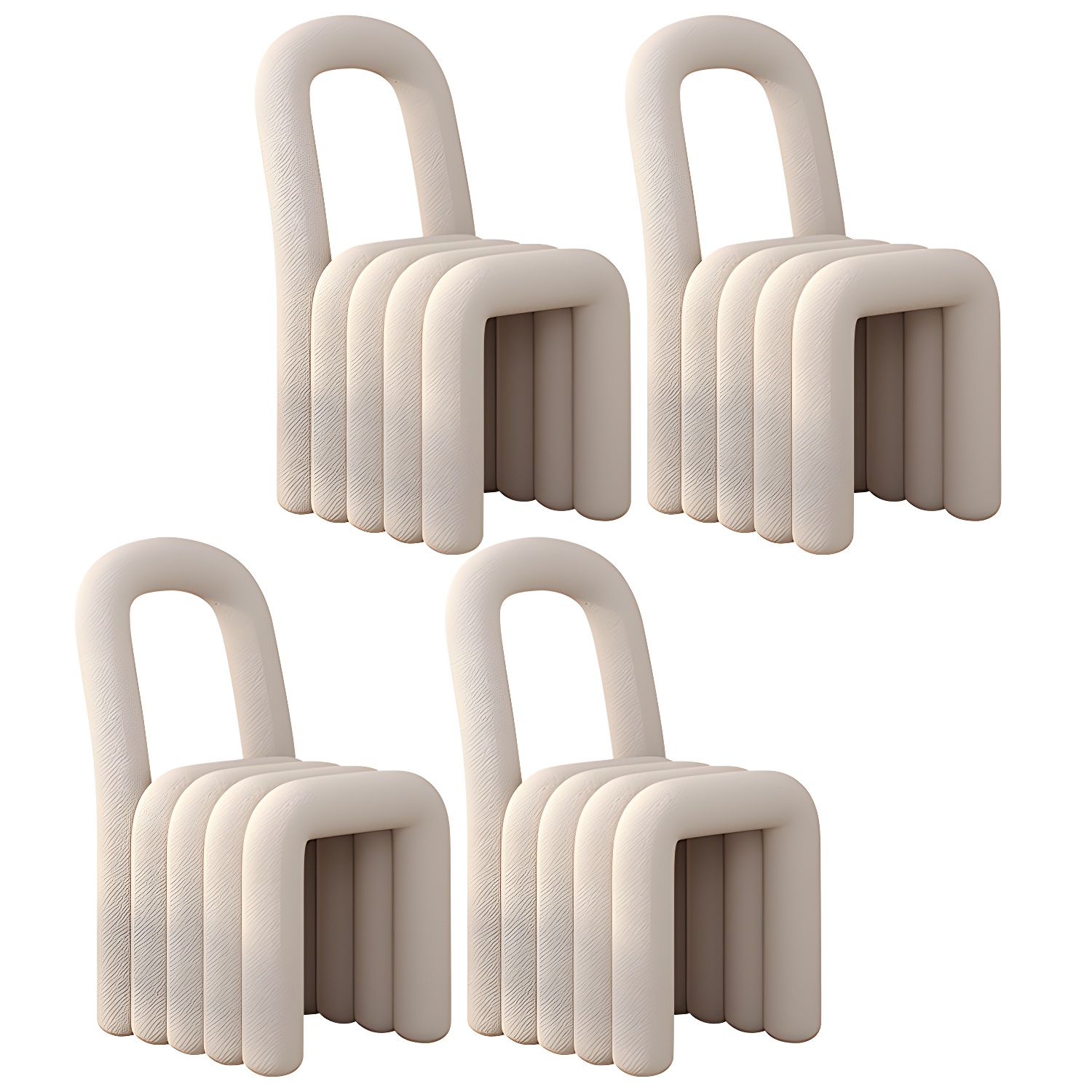 Velvet Open-Back Dining Chair | Ormau - image 30