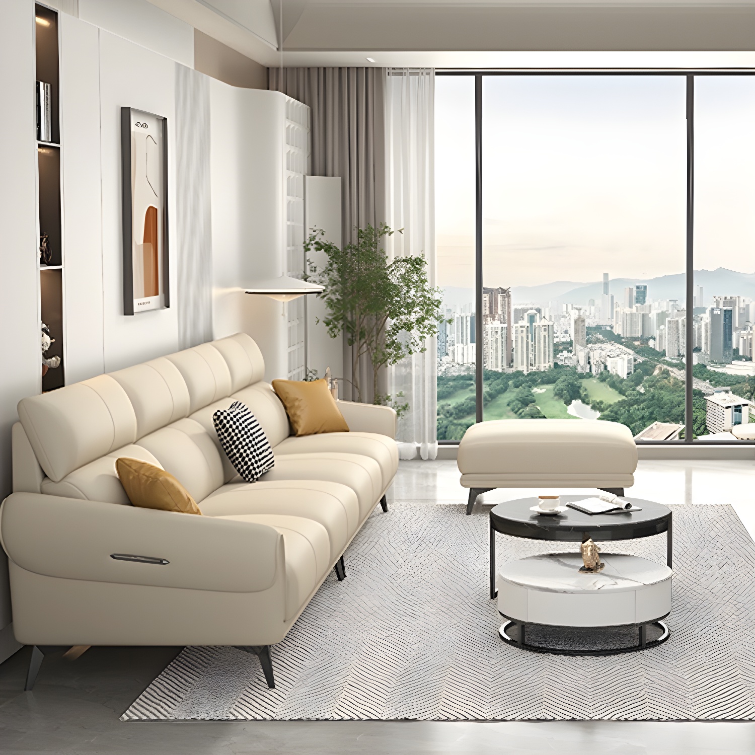 Flared Arm Sofa | Ormau - image 3