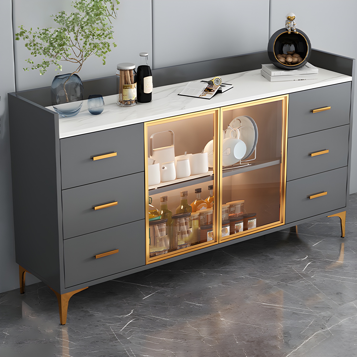 Glass Door Sideboard | Ormau - image 31