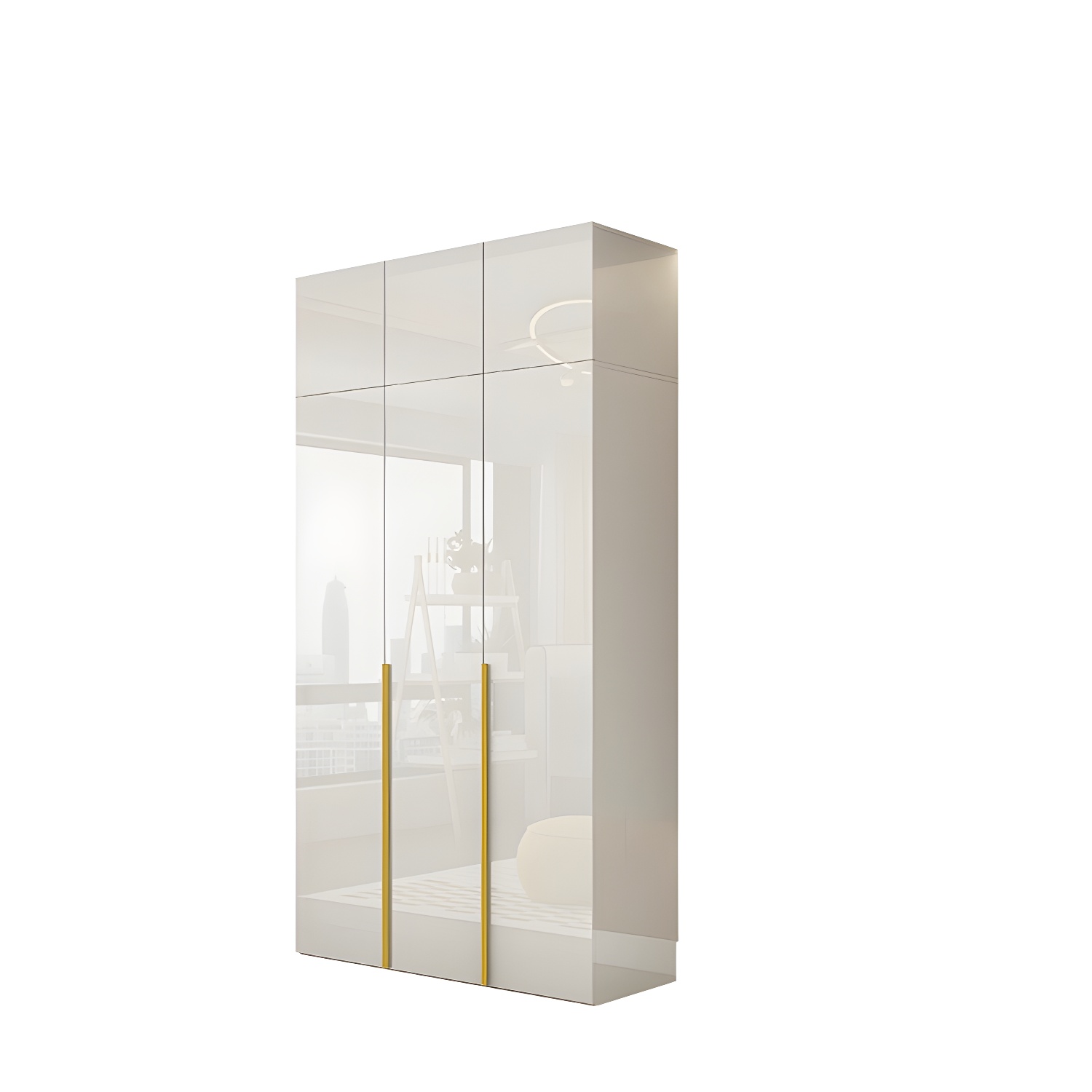 Modern White Wardrobe | Ormau - image 44