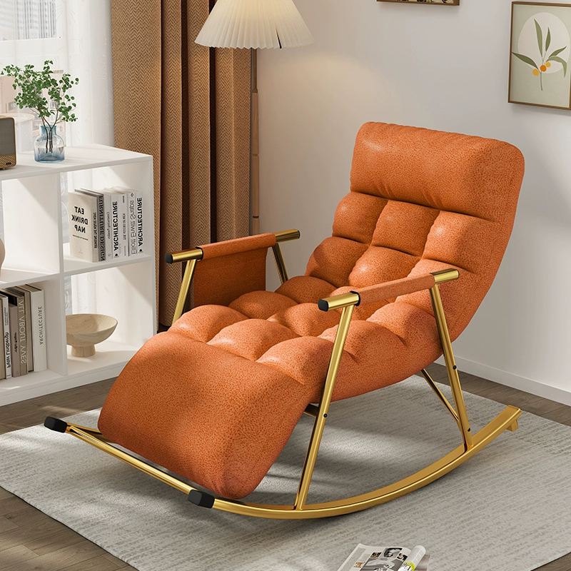 Chic Upholstered Rocking Chair | Ormau - image 7