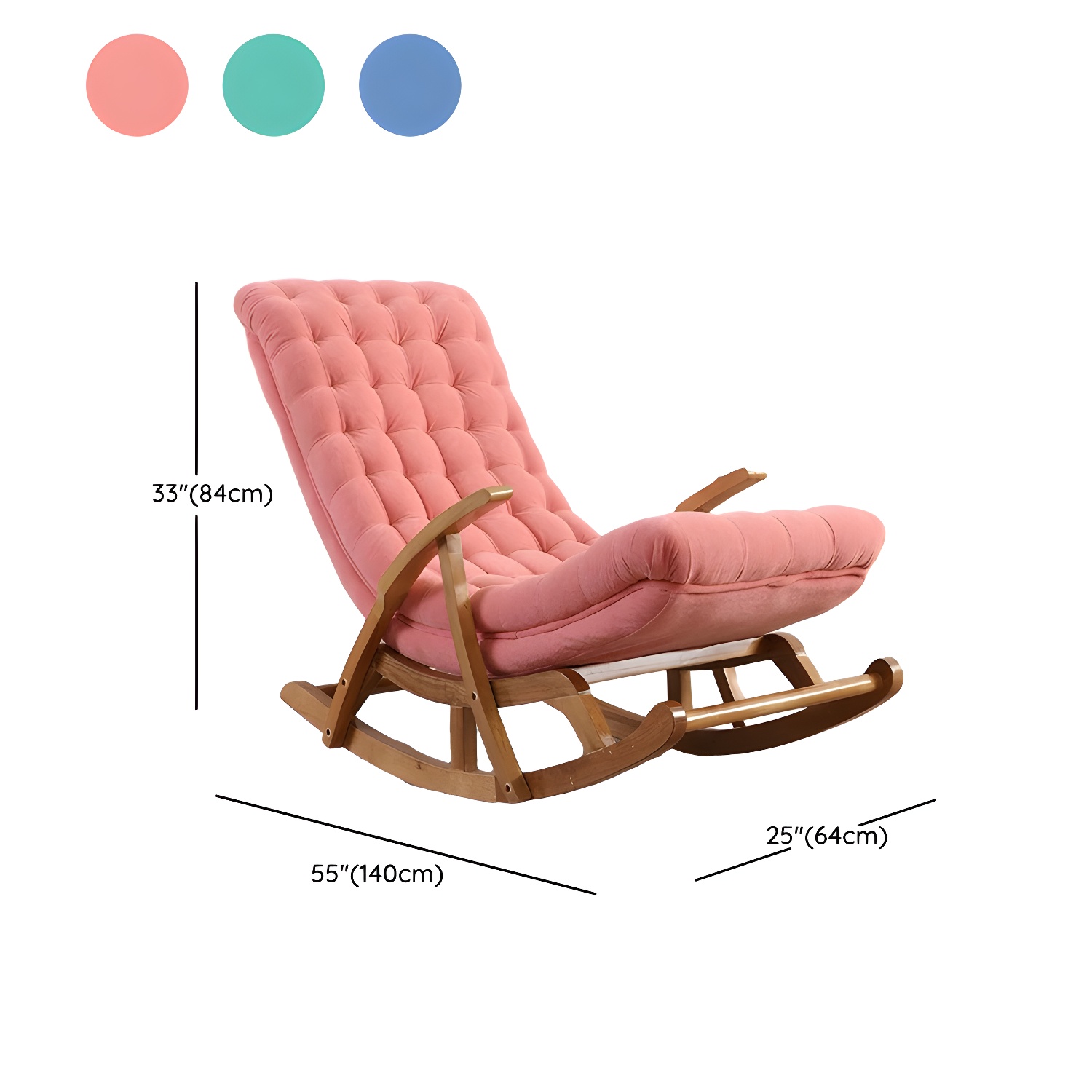 Upholstered Rocking Chair | Ormau - image 23