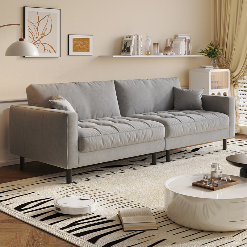 Modern Faux Leather Sofa | Ormau - image 7