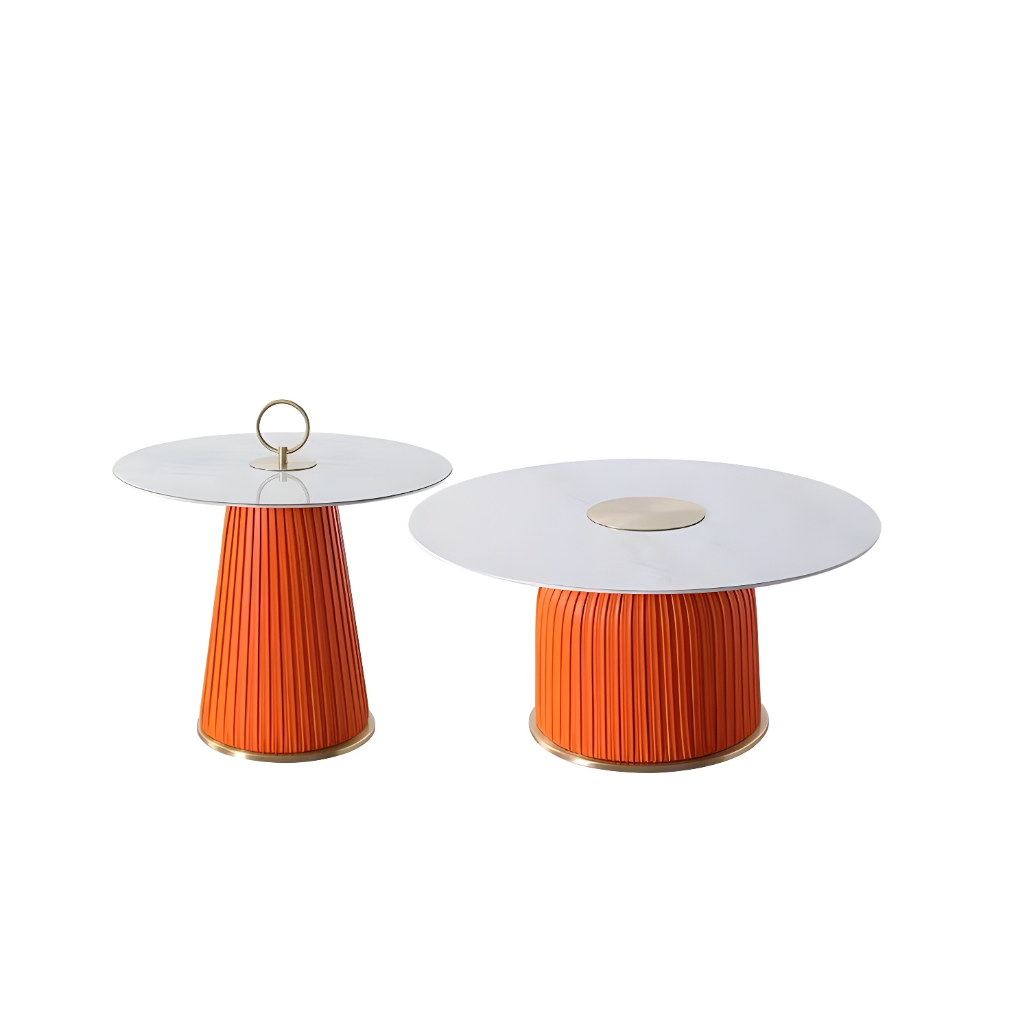 Metal Pedestal Coffee Table | Ormau - image 3