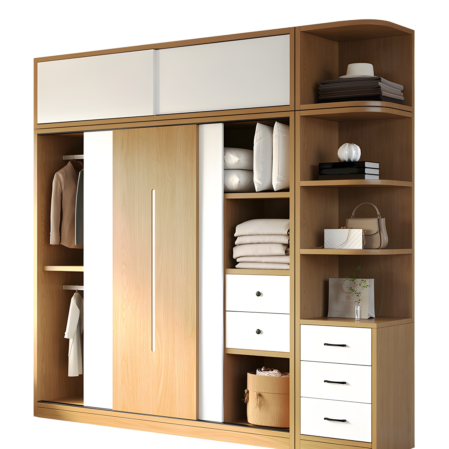 Minimalist Wardrobe Armoire | Ormau - image 5