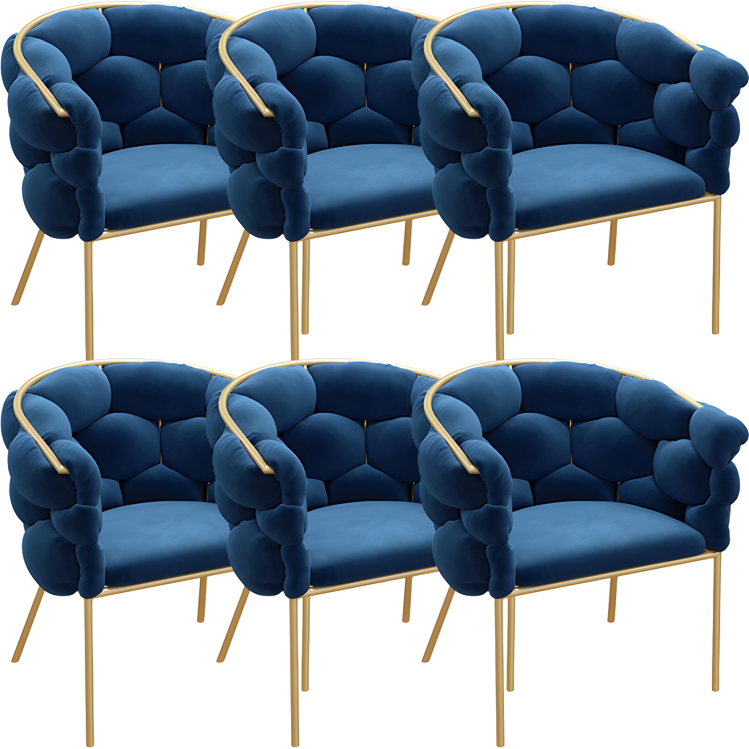 Glam Upholstered Dining Chair | Ormau - image 42