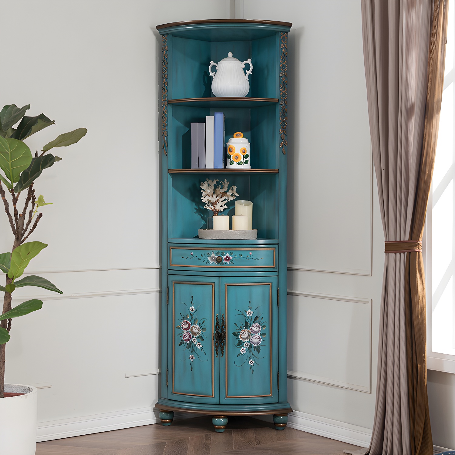 Rustic Corner Cabinet | Ormau - image 8