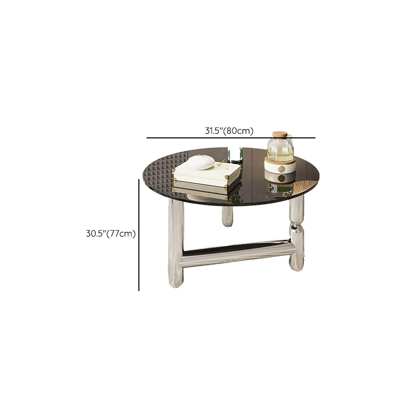 Sleek Glass & Steel Coffee Table | Ormau - image 14