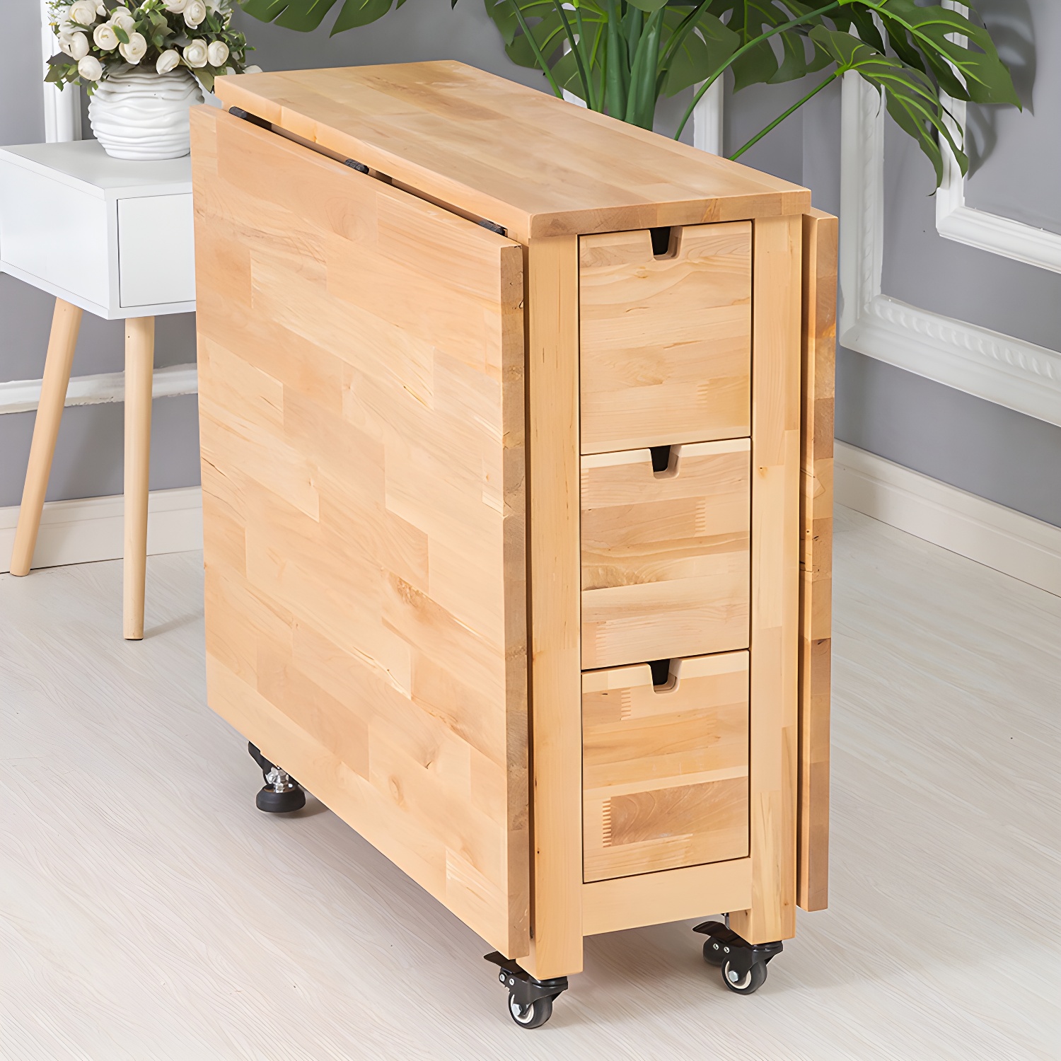 Drop-Leaf Dining Table | Ormau - image 9
