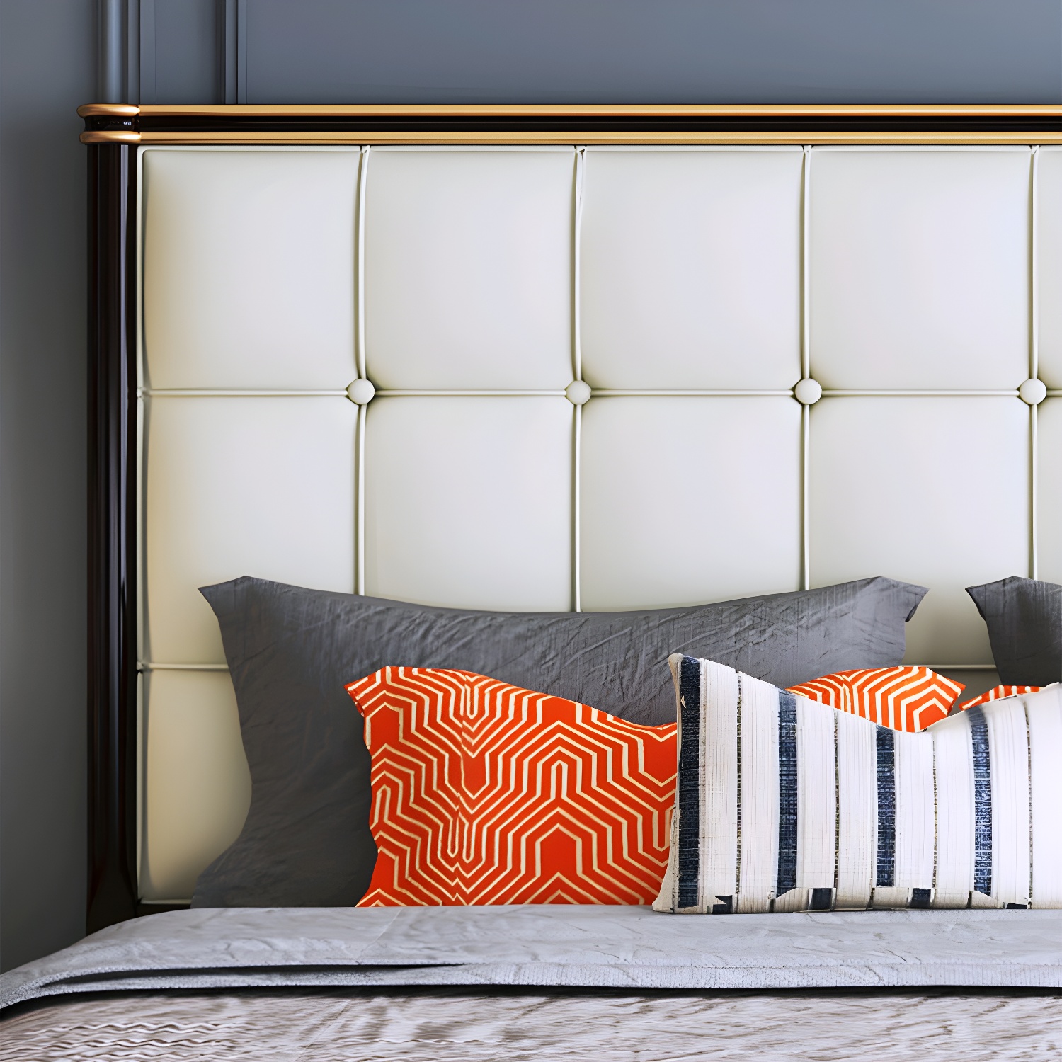 Modern Tufted Bed | Ormau - image 9