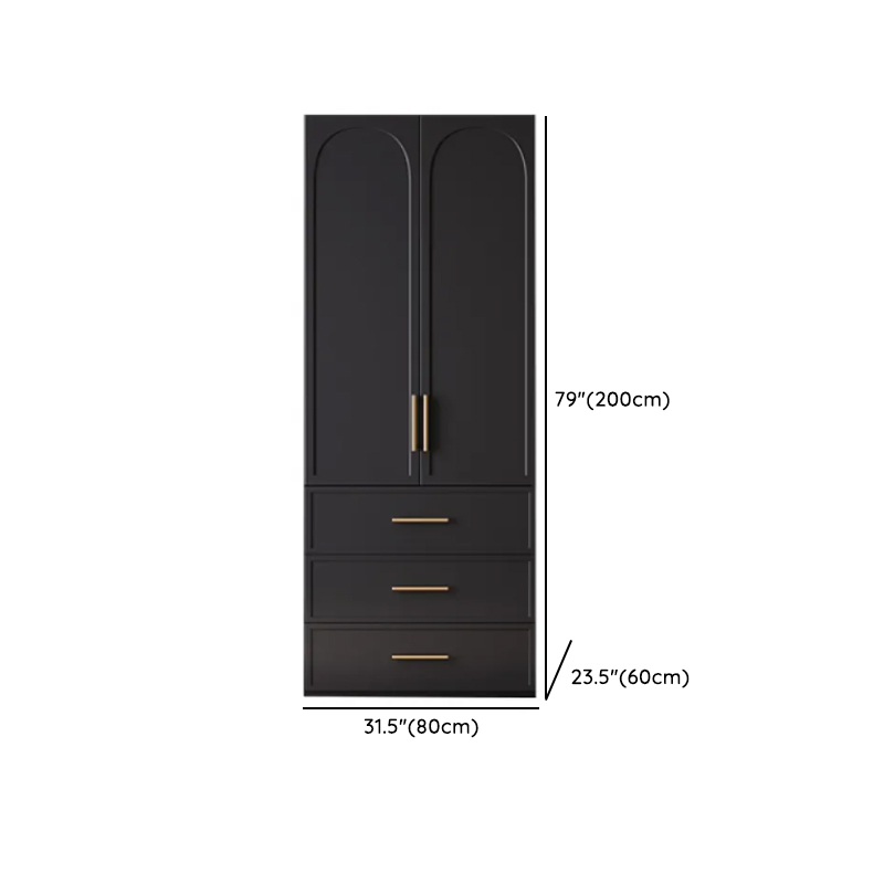 Modern Lumber Wardrobe Armoire | Ormau - image 8