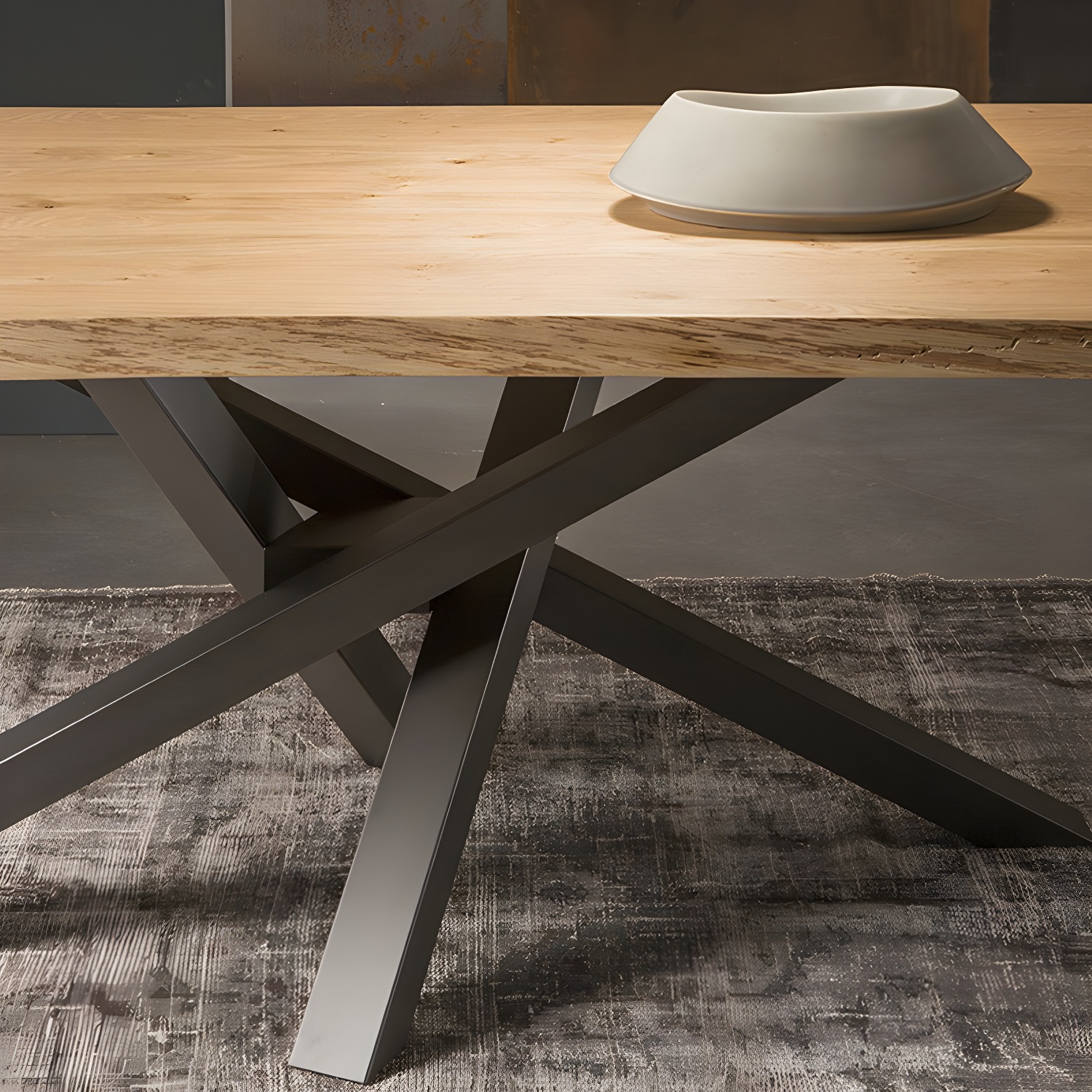 Rectangle Pedestal Dining Table | Ormau - image 9