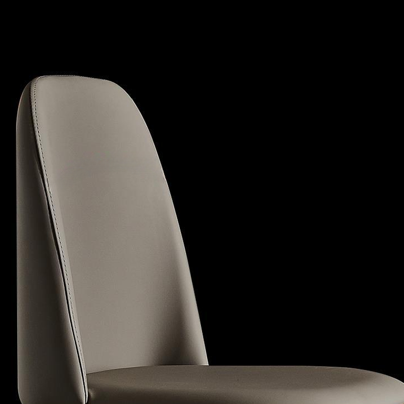 Leather & Wood Dining Chair | Ormau - image 16