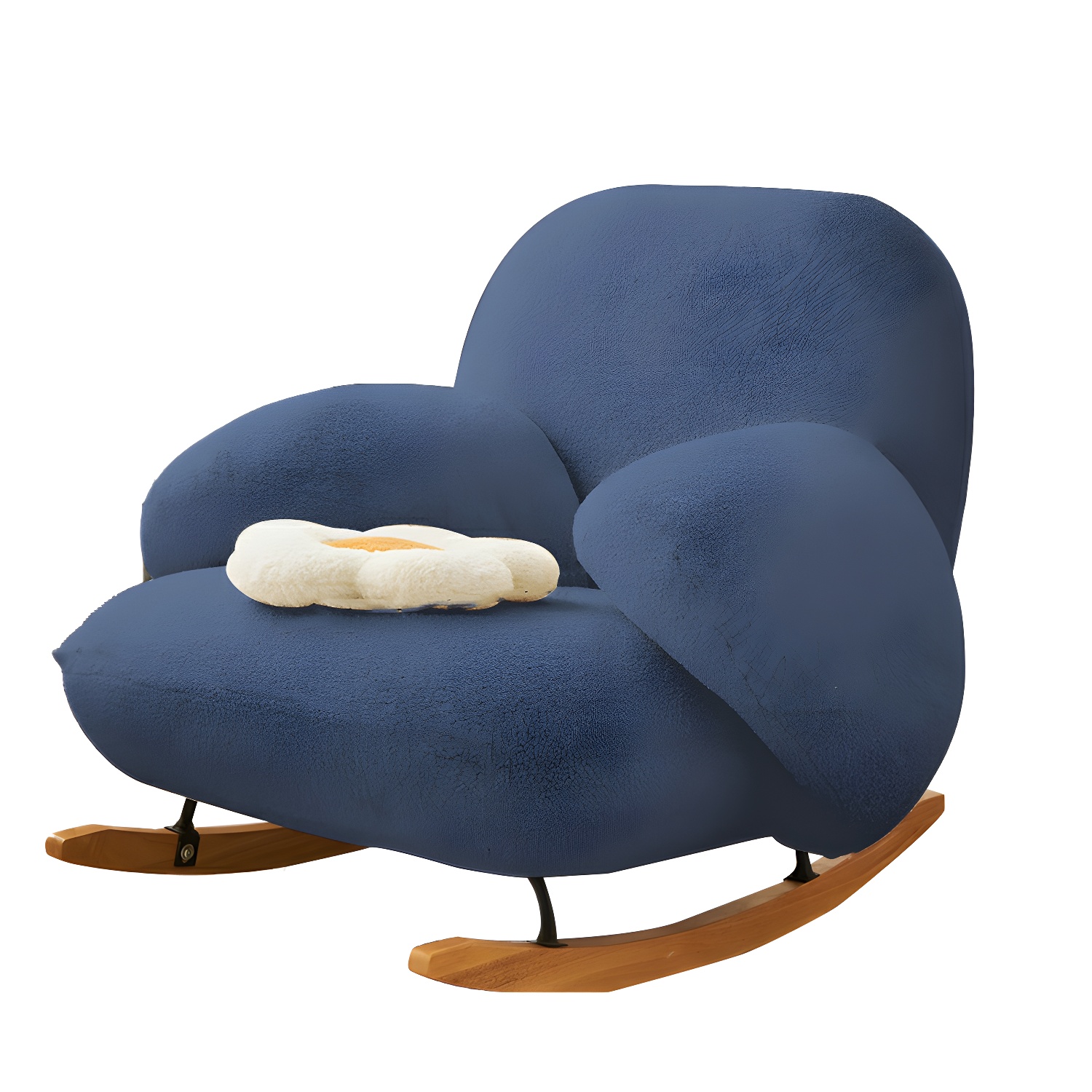 Upholstered Rocking Accent Chair | Ormau - image 4