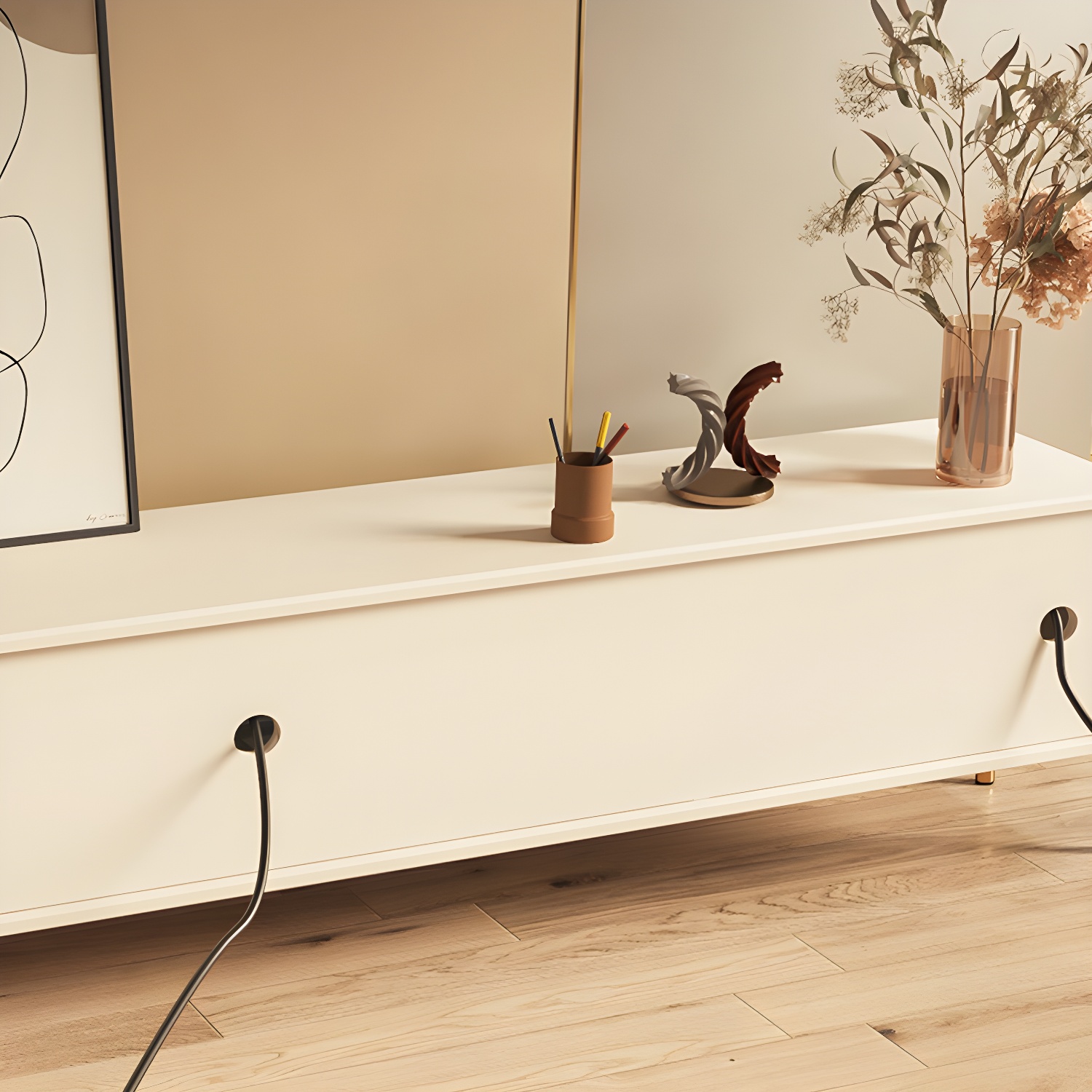 Cable Management TV Console | Ormau - image 7
