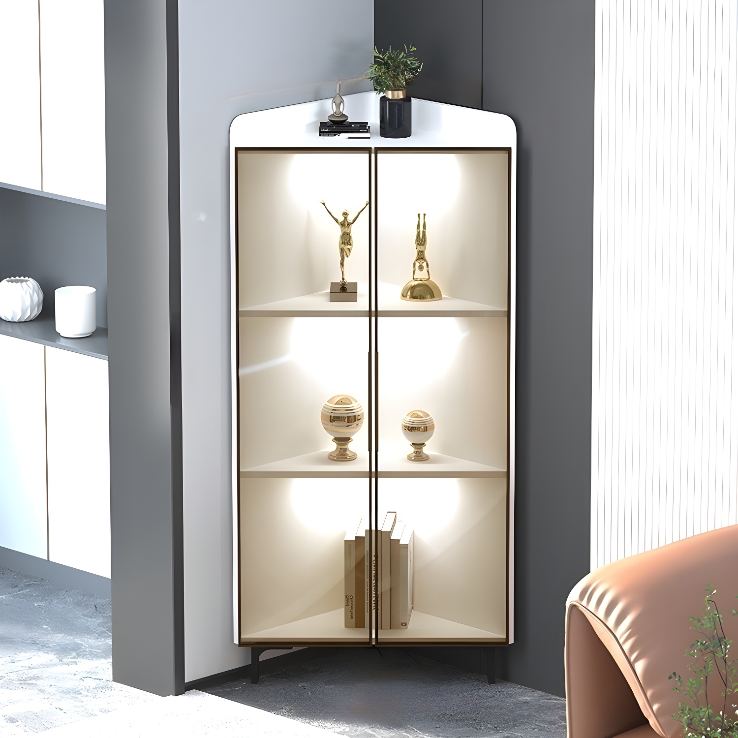 Corner Accent Cabinet | Ormau - image 28