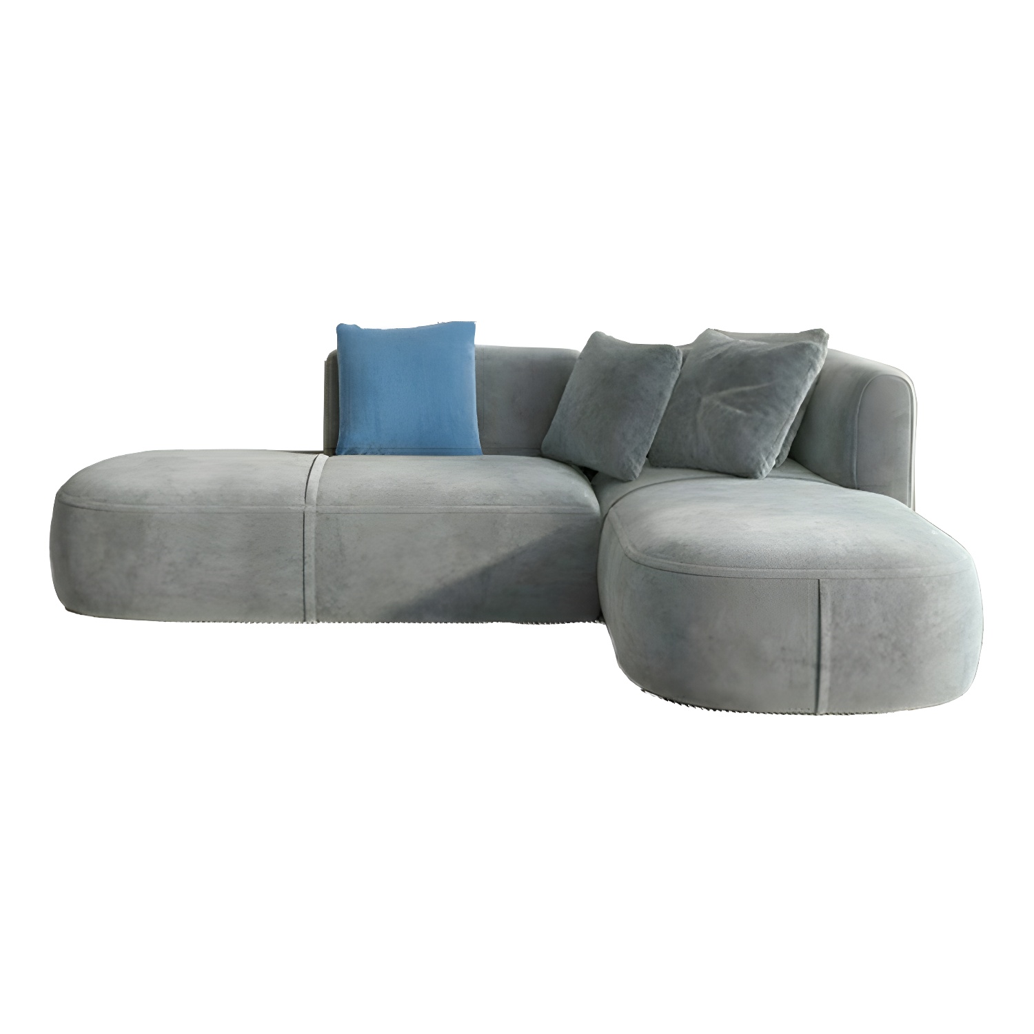 Flannel Sectional Sofa | Ormau - image 10