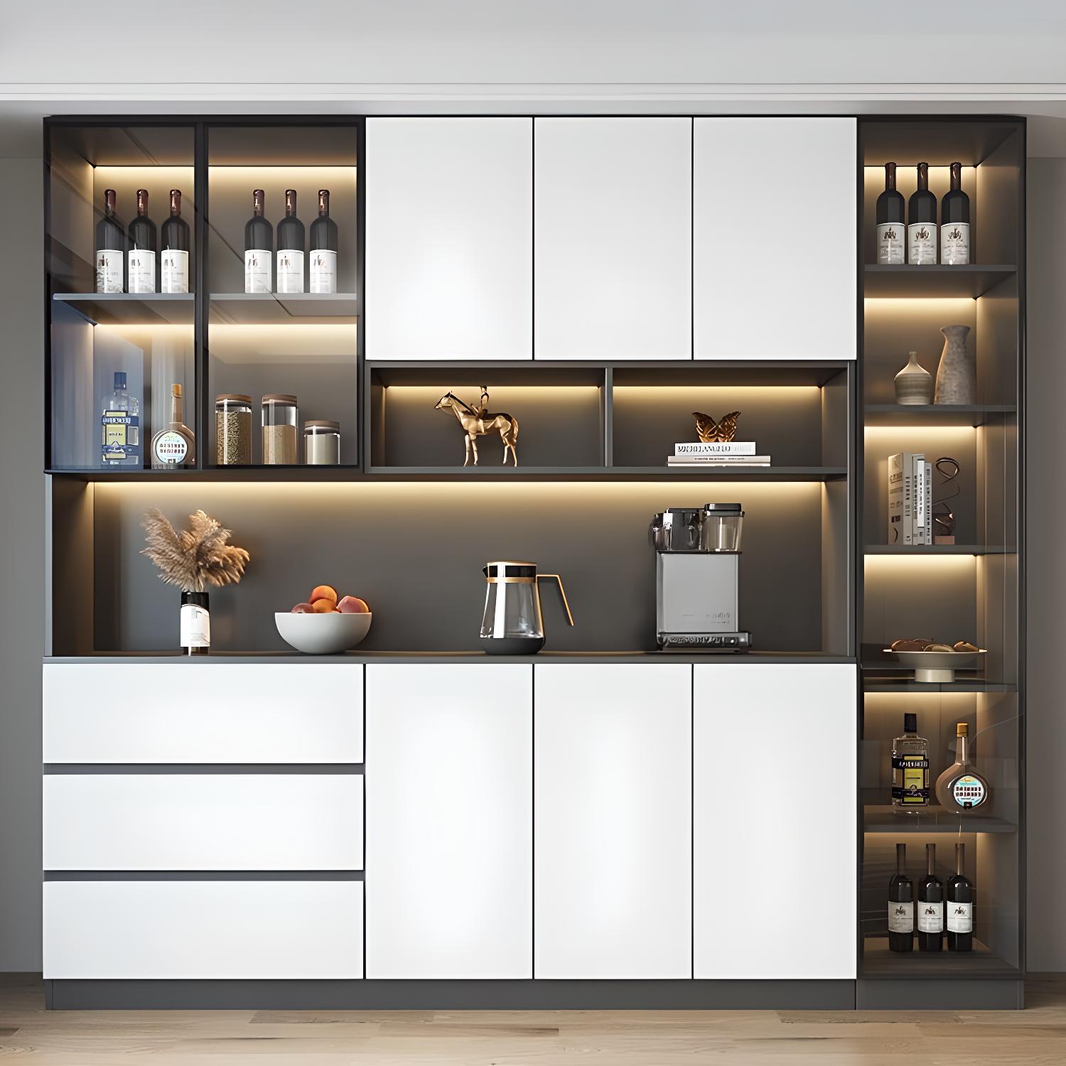 Modern Sideboard with Lighting | Ormau - image 4