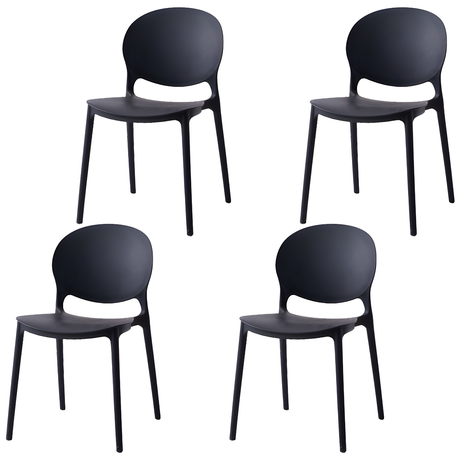 Modern Stackable Dining Chairs | Ormau - image 2