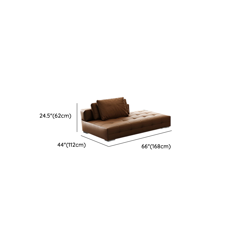 Coffee Leather Sofa | Ormau - image 11