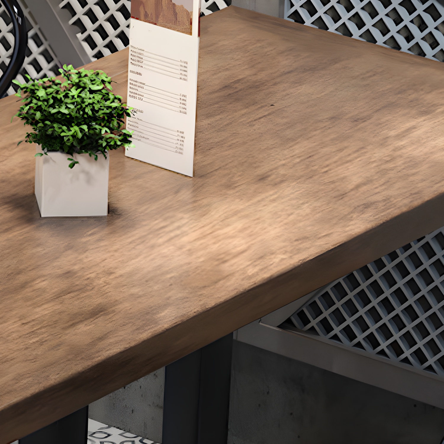 Industrial Pedestal Dining Table | Ormau - image 6