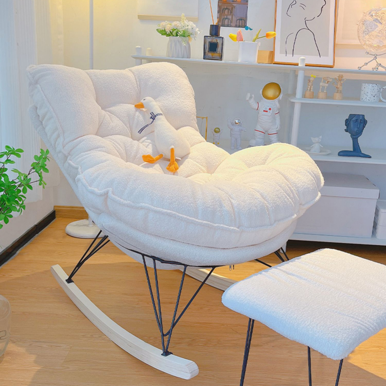 Tufted Rocking Chair | Ormau - image 13