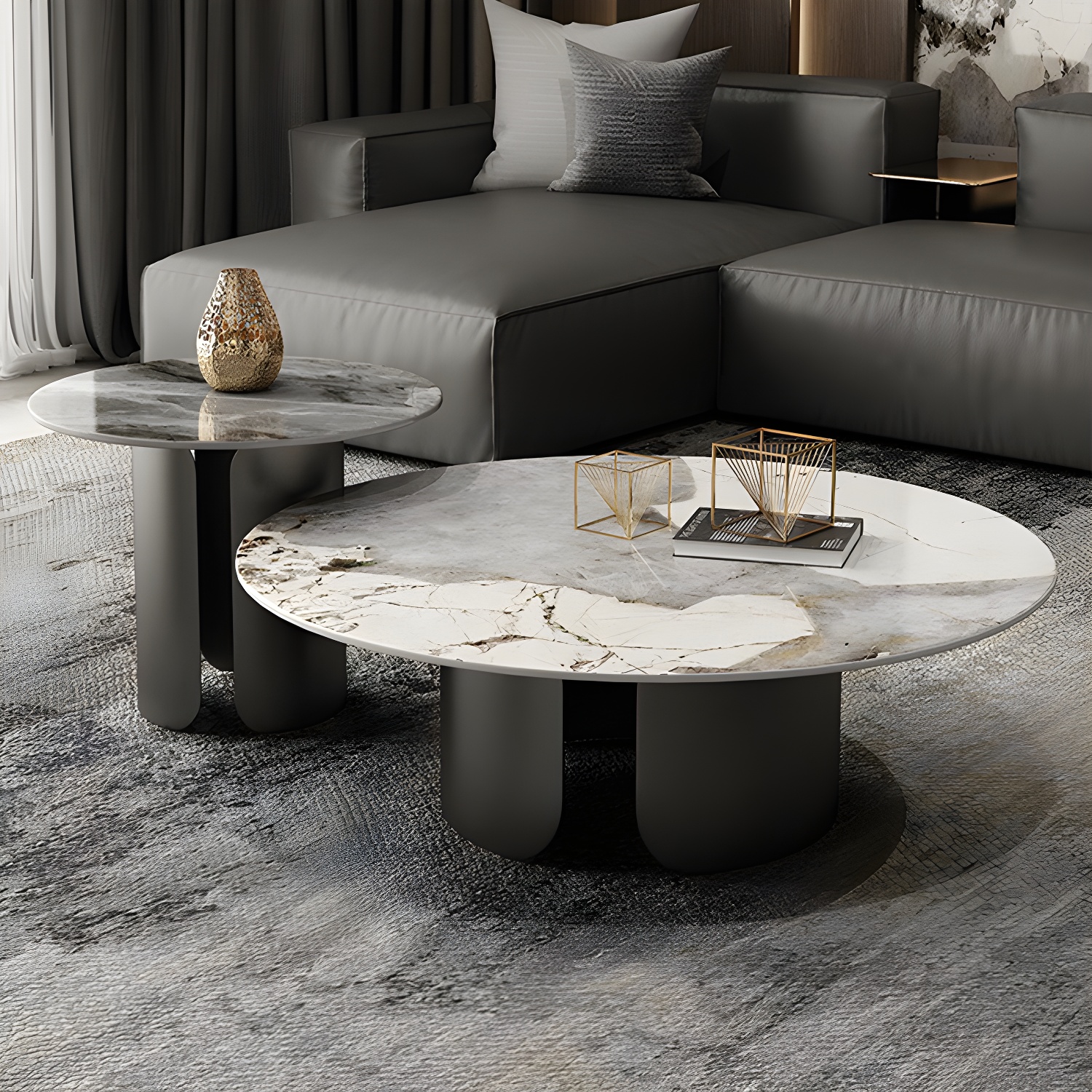 Modern Stone Coffee Table | Ormau - image 6