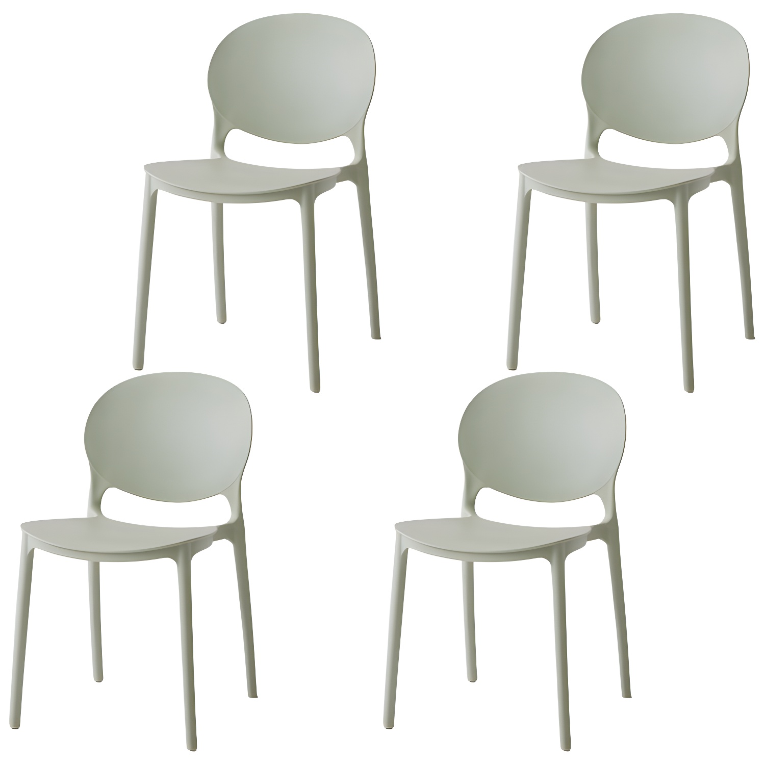 Modern Stackable Dining Chairs | Ormau - image 7
