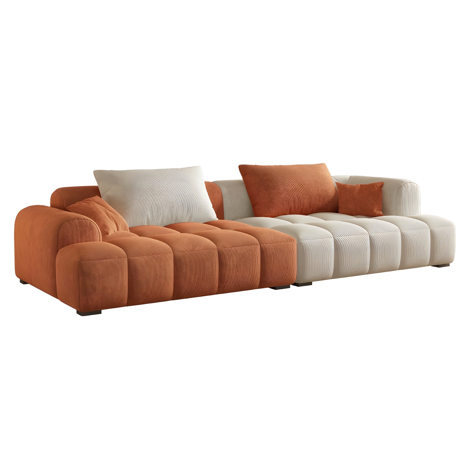 Corduroy Modern Sofa | Ormau - image 15