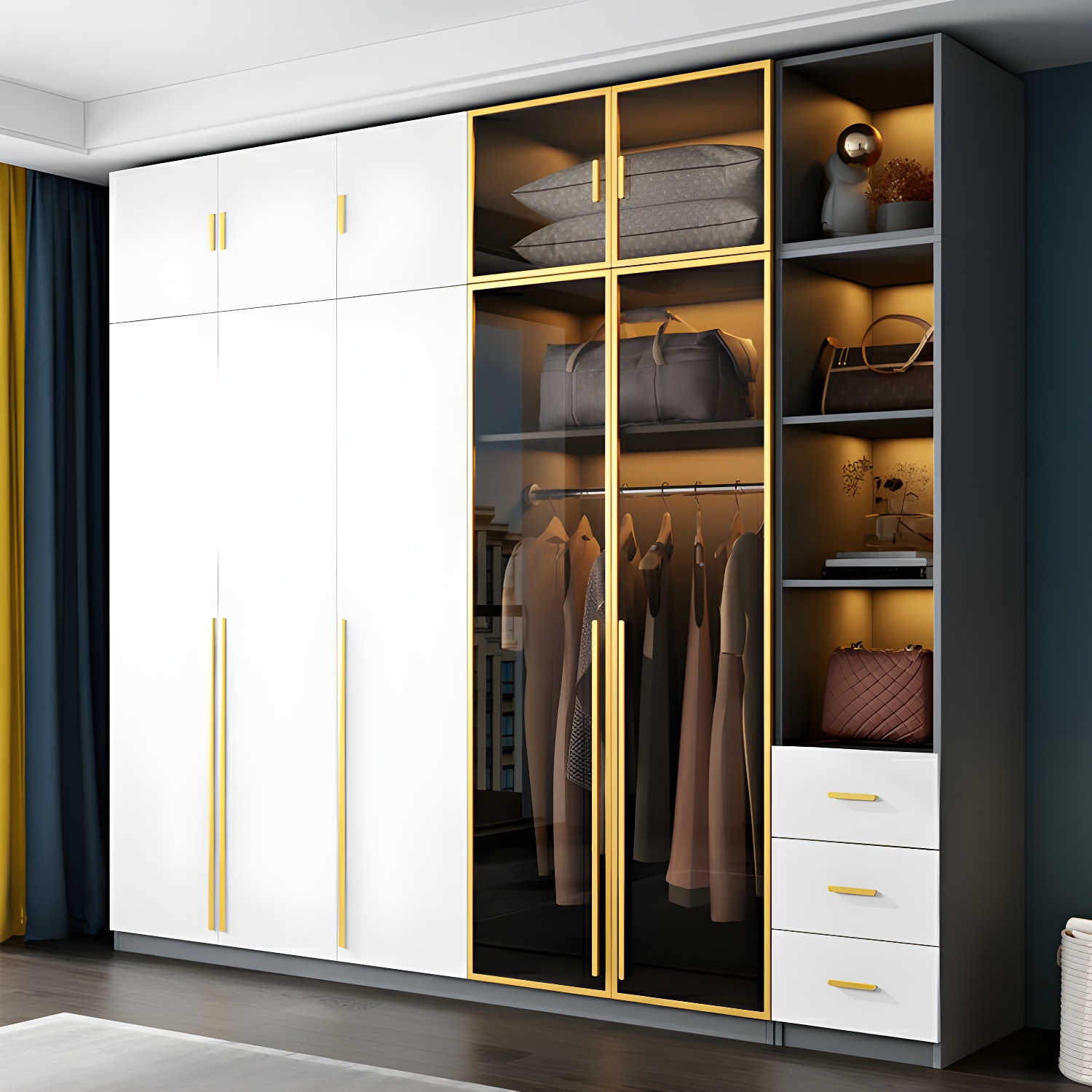 Color Block Armoire | Ormau - image 3