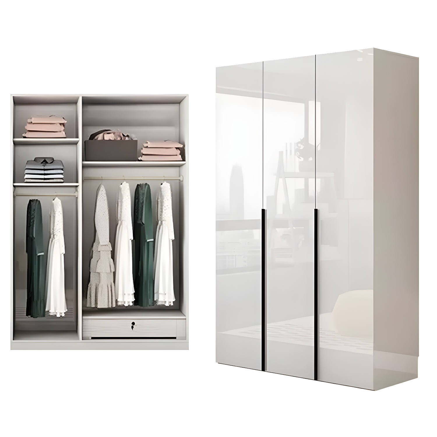 Modern Wardrobe Armoire | Ormau - image 37