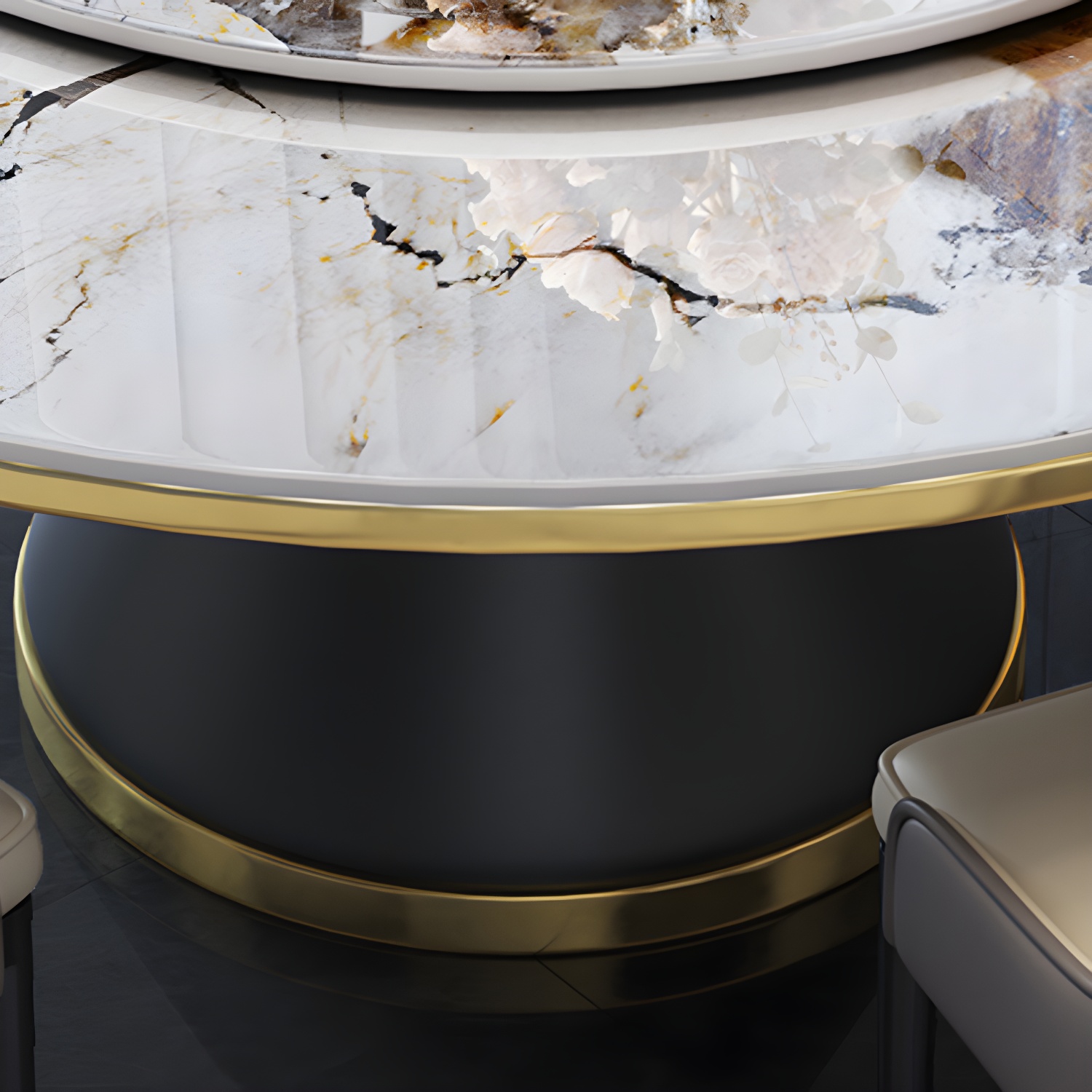 Glam Round Dining Set | Ormau - image 10