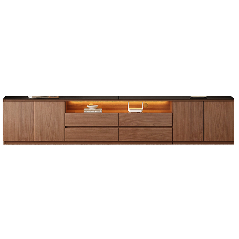 Modern Brown Media Console | Ormau - image 18