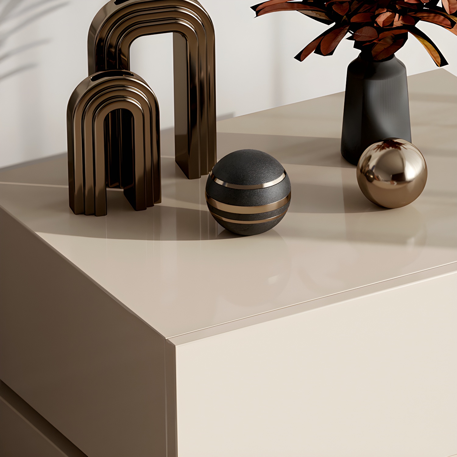 Modern Drawer Nightstand | Ormau - image 12