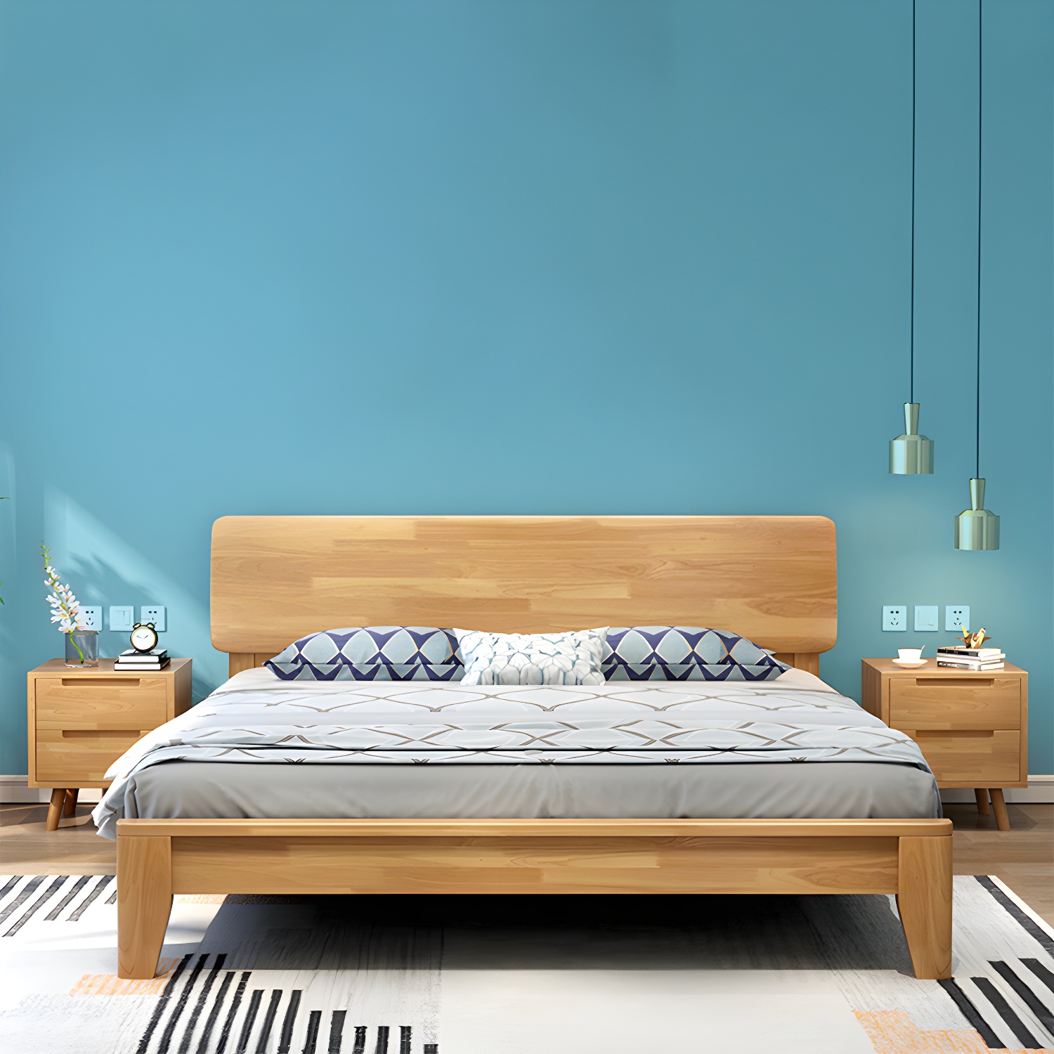 Warm Wood Bed Frame | Ormau - image 12