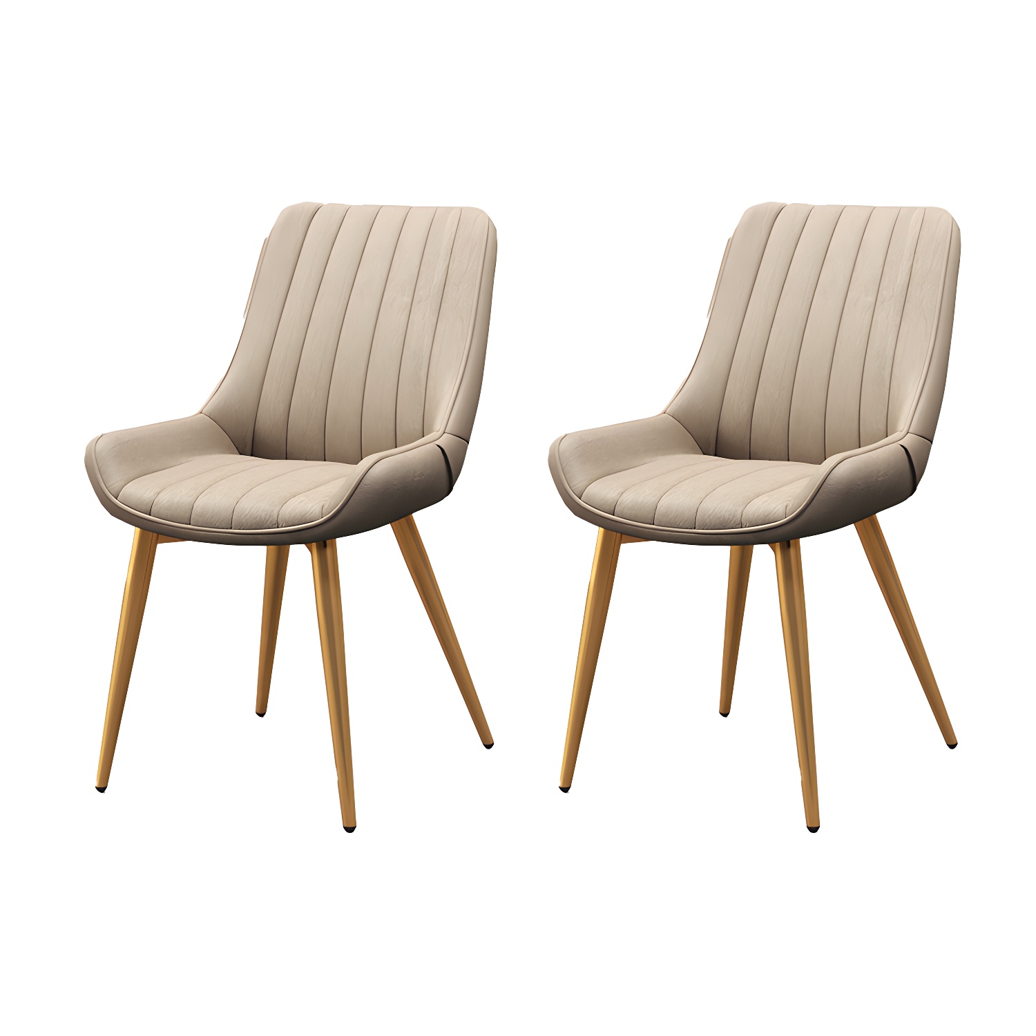 Faux Leather Dining Side Chair | Ormau - image 23