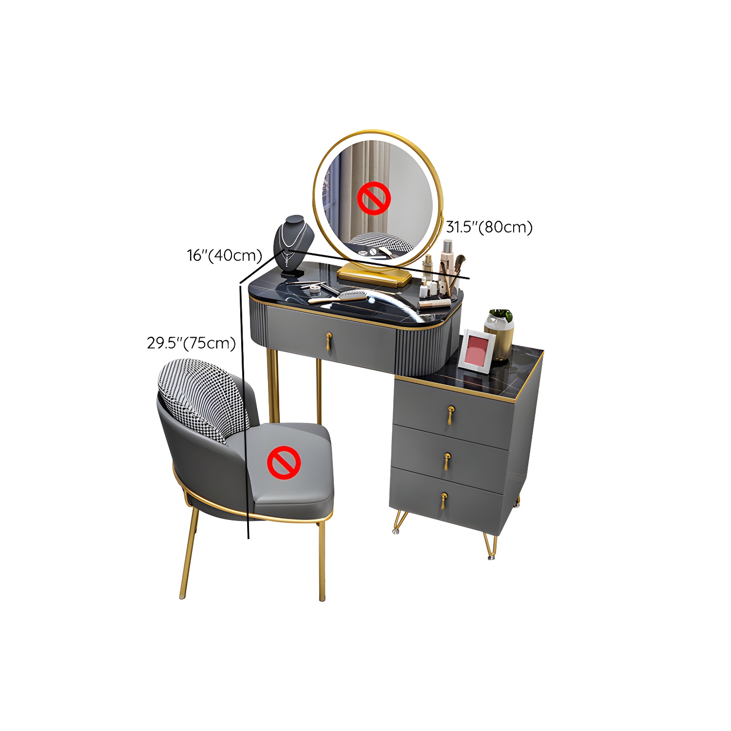Glam Makeup Vanity | Ormau - image 34
