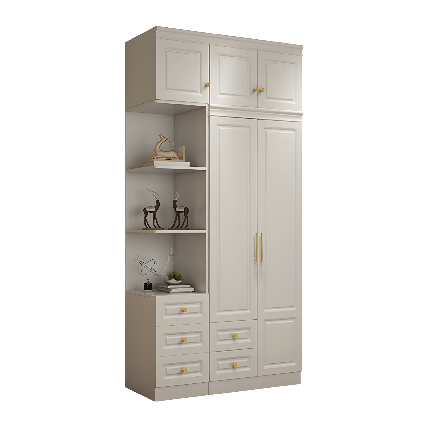 Hinged Wardrobe Armoire | Ormau - image 38