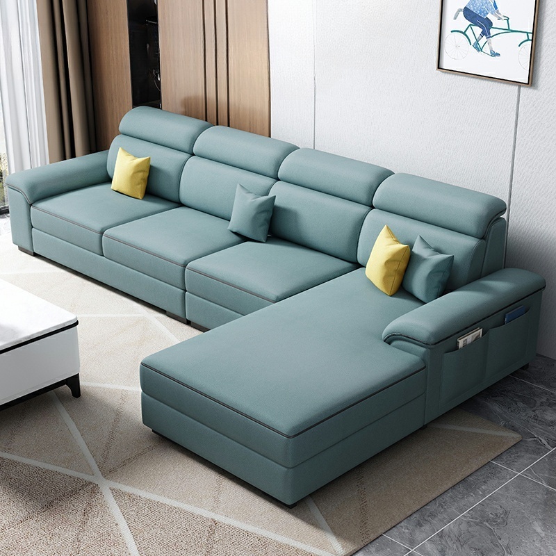 Modern L-Shape Sectional Sofa | Ormau - image 8