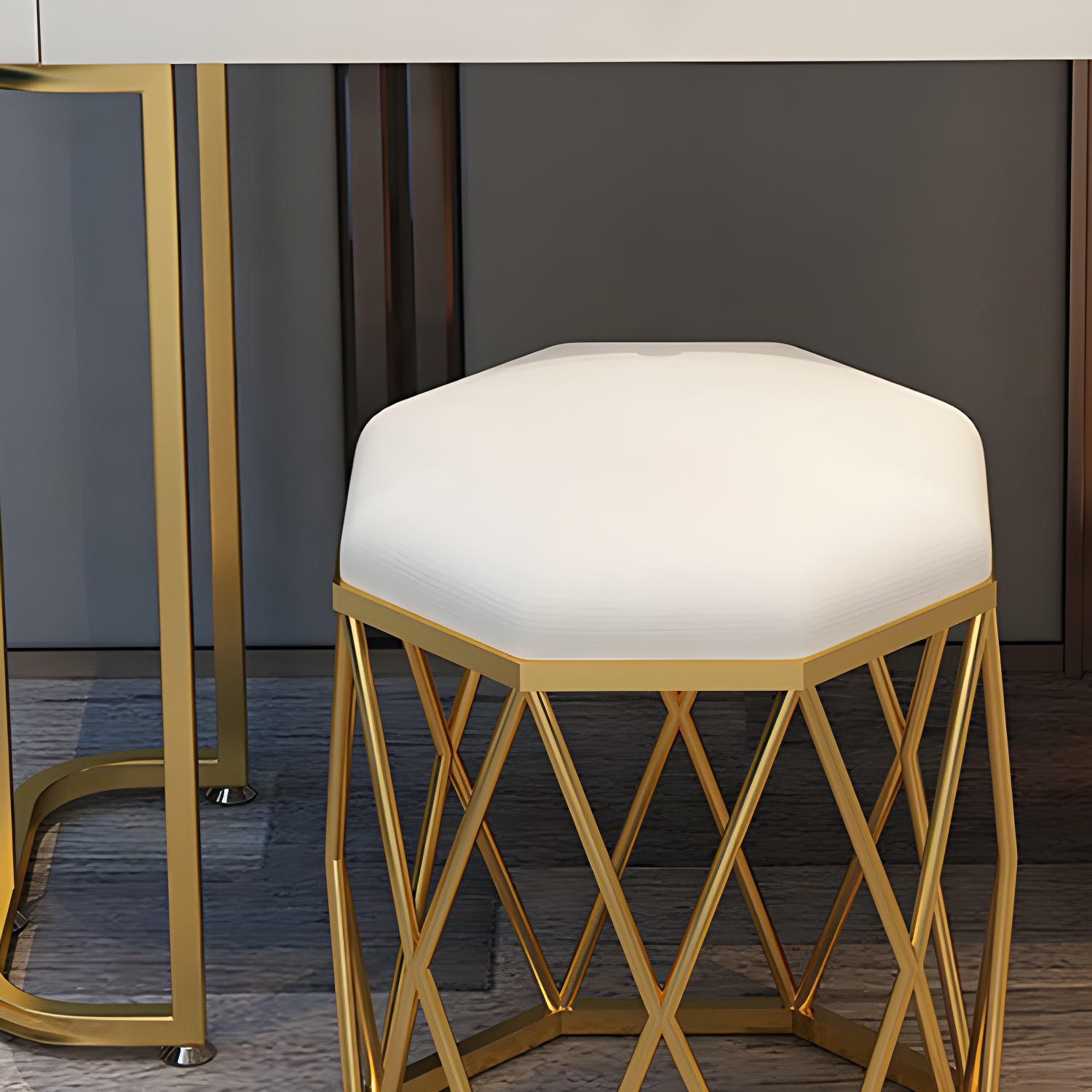 Stone Top Vanity Desk | Ormau - image 11
